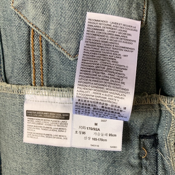 Levi’s Denis Jacket Brand New - Picture 3 of 6